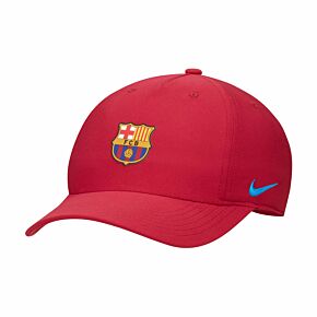 23-24 Barcelona Club Cap - Red/Blue