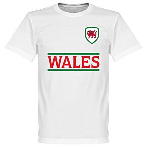 Wales Team Tee - White
