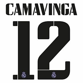 Camavinga 12 (Official Cup Printing) - 22-23 Real Madrid Home/Away