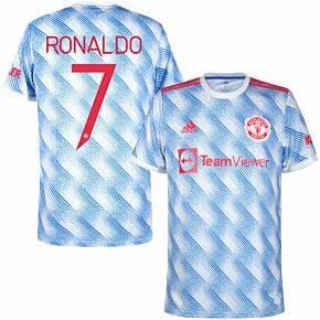 21-22 Man Utd Away Shirt + Ronaldo 7 (Cup Printing)
