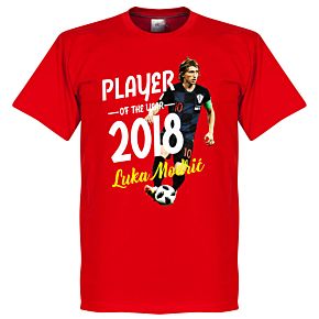 Modric Player of the Year 2018 Tee - Red
