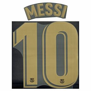 Messi 10 (Solid La Liga Style) - 20-21 Barcelona Away