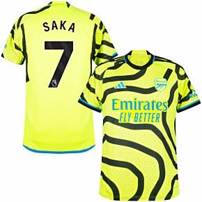 23-24 Arsenal Away Shirt + Saka 7 (Premier League)