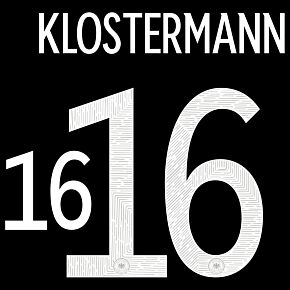 Klostermann 16 (Official Printing) 20-21 Germany Away