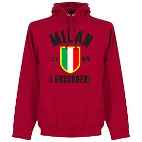 Milan Established Hoodie - Red