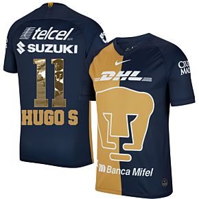 20-21 Pumas UNAM 3rd Shirt+ Hugo S 11 (Gallery Style)