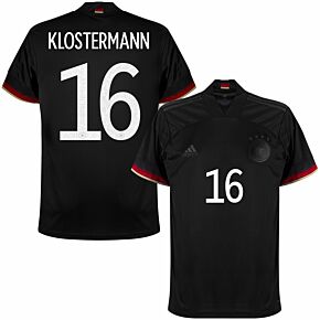 2021 Germany Away Shirt + Klostermann 16 (Official Printing)
