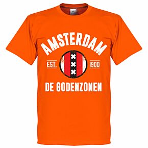 Ajax Established Tee - Orange
