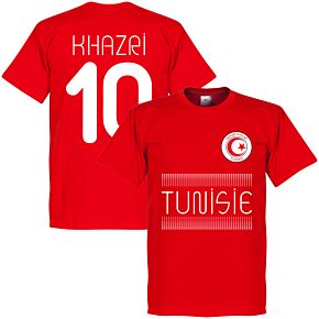 Tunisia Khazri 10 Team Tee - Red