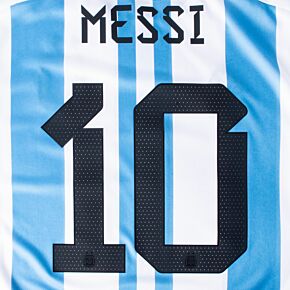 Messi 10 (Official Printing) - 22-23 Argentina Home KIDS