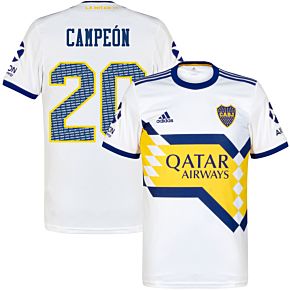 20-21 Boca Juniors Away Shirt + Campeon 20