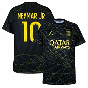 2023 PSG x Jordan 4th Shirt + Neymar Jr 10 (Official Printing)