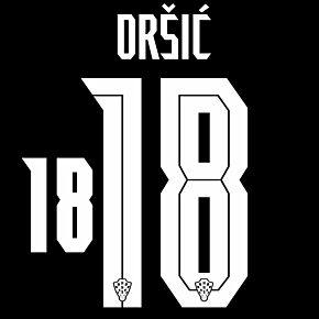 Oršić 18 (Official Printing) - 20-21 Croatia Away