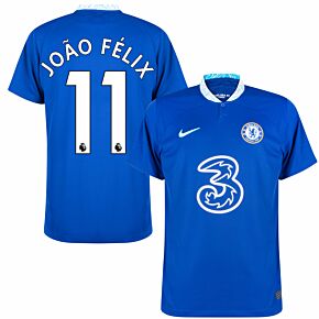 22-23 Chelsea Home Shirt + João Félix 11 (Premier League)