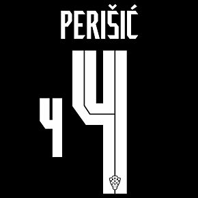Perišić 4 (Official Printing) - 20-21 Croatia Away