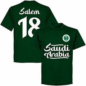 Saudi Arabia Team Salem 18 T-shirt - Bottle Green