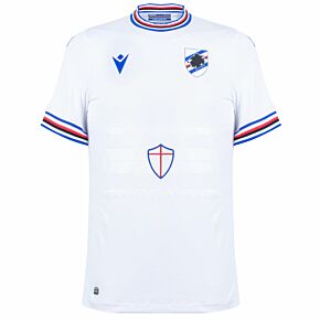 22-23 Sampdoria Away Authentic Shirt - (No Sponsor)