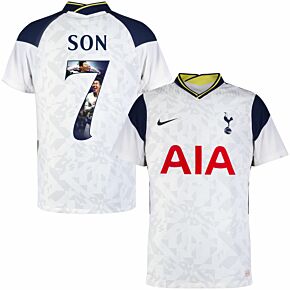 20-21 Tottenham Vapor Match Home Shirt + Son 7 (Gallery Style)