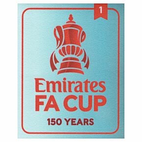 21-22 Emirates FA Cup 150 Years Current Winners Patch (Single)