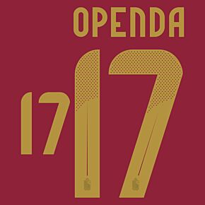 Openda 17 (Official Printing) - 24-25 Belgium Home