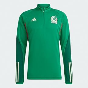 22-23 Mexico 1/4 Zip L/S Training Top - Green
