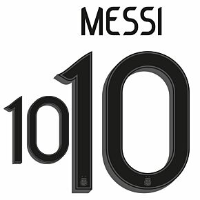 Messi 10 (Official Printing) - 21-22 Argentina Home KIDS
