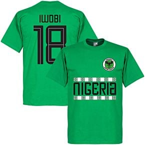 Nigeria Iwobi 18 Team Tee - Green