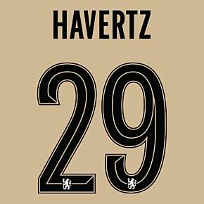 Havertz 29 (Cup Style Printing) - 22-23 Chelsea 3rd