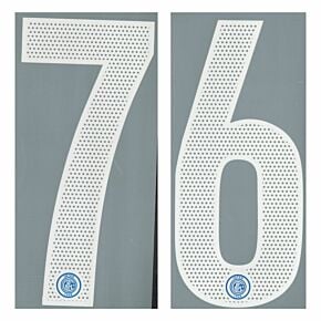 04-06 Inter Milan Home Official Numbers - White