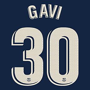 Gavi 30 (La Liga Printing) - 22-23 Barcelona Home