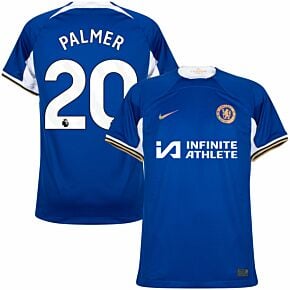 23-24 Chelsea Home Shirt (incl. Sponsor) + Palmer 20 (Premier League)
