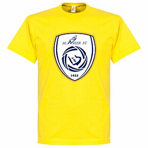Al Nassr Logo Tee - Yellow