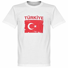Turkey Flag Tee - White