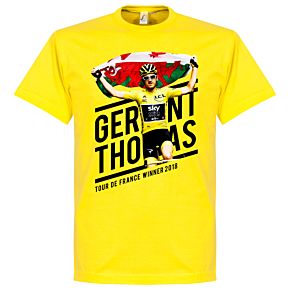 Geraint Thomas 2018 Tour Winners Tee - Yellow