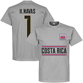 Costa Rica H. Navas 1 Team Tee - Grey