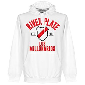 River Plate Established Hoodie - White