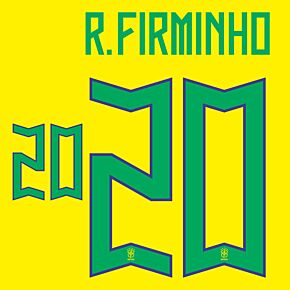 R.Firminho 20 (Official Printing) - 22-23 Brazil Home