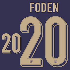 Foden 20 (Official Printing) - 24-25 England Away