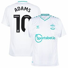 23-24 Southampton Away Shirt + Adams 10 (EFL Printing)