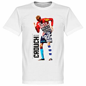 Peter Crouch Tee - White