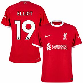 23-24 Liverpool Dri-Fit ADV Match Home Shirt + Elliot 19 (Premier League)