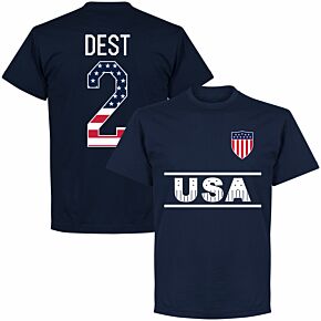 USA Team Dest 2 (Independence Day) T-shirt - Navy