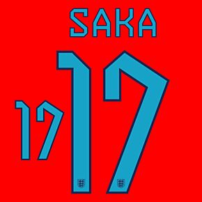 Saka 17 (Official Printing) - 22-23 England Away