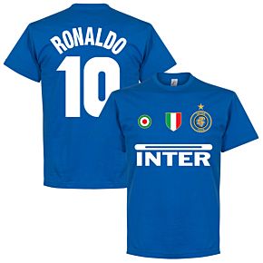 Inter Ronaldo 10 Team Tee - Royal