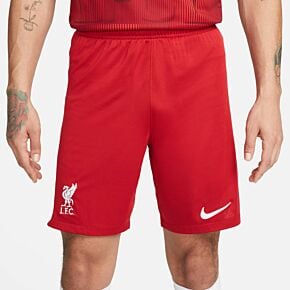 23-24 Liverpool Home Shorts - Kids