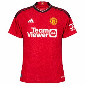 23-24 Man Utd Authentic Home Shirt