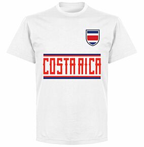 Costa Rica Team KIDS T-shirt - White