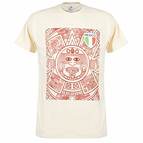 Mexico Aztec T-shirt - Cream