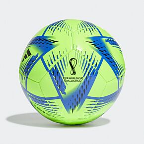 Qatar 2022 Rihla Club Football (Size 5) - Green/Blue