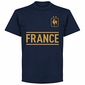 France Team T-shirt - Navy
